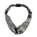 Wholesale satin silk headband high quality designer silk headband sacrf